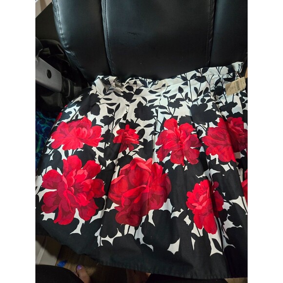 Coldwater Creek Women's Floral Boarder Print Skirt 18 Petite - Picture 1 of 4